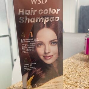 Chestnut Brown Hair Color Shampoo